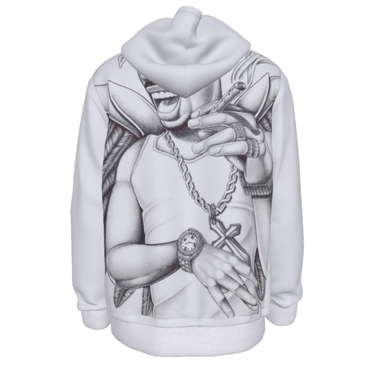 All-Over Print Pullover Hoodie (Heaven 4 A Thug)