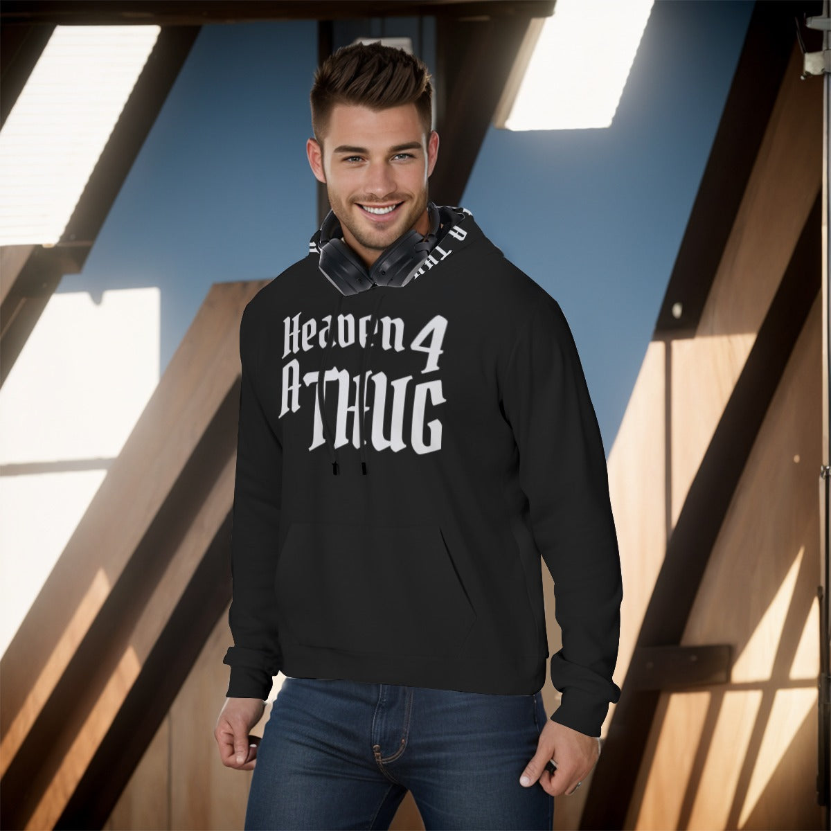 Heaven 4 A THUG Pullover Hoodie